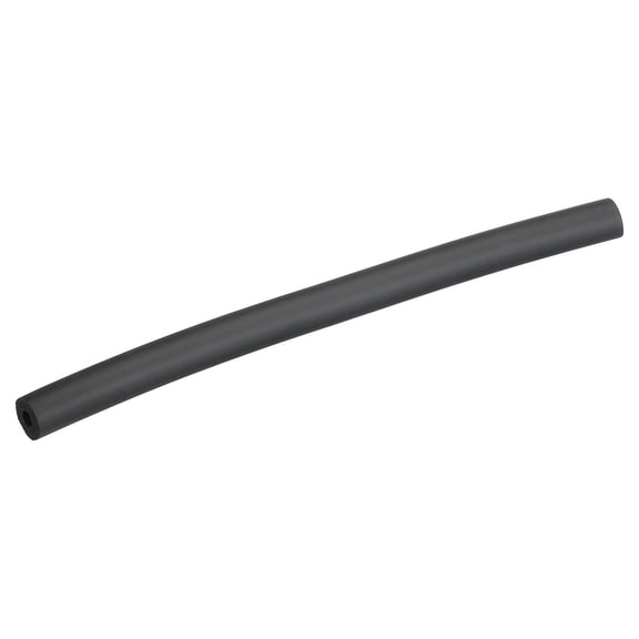 Foam Grip Tubing Handle Grips 6mm(1/4") ID 16mm OD 10" Black for Utensils, Fitness, Tools Handle Support