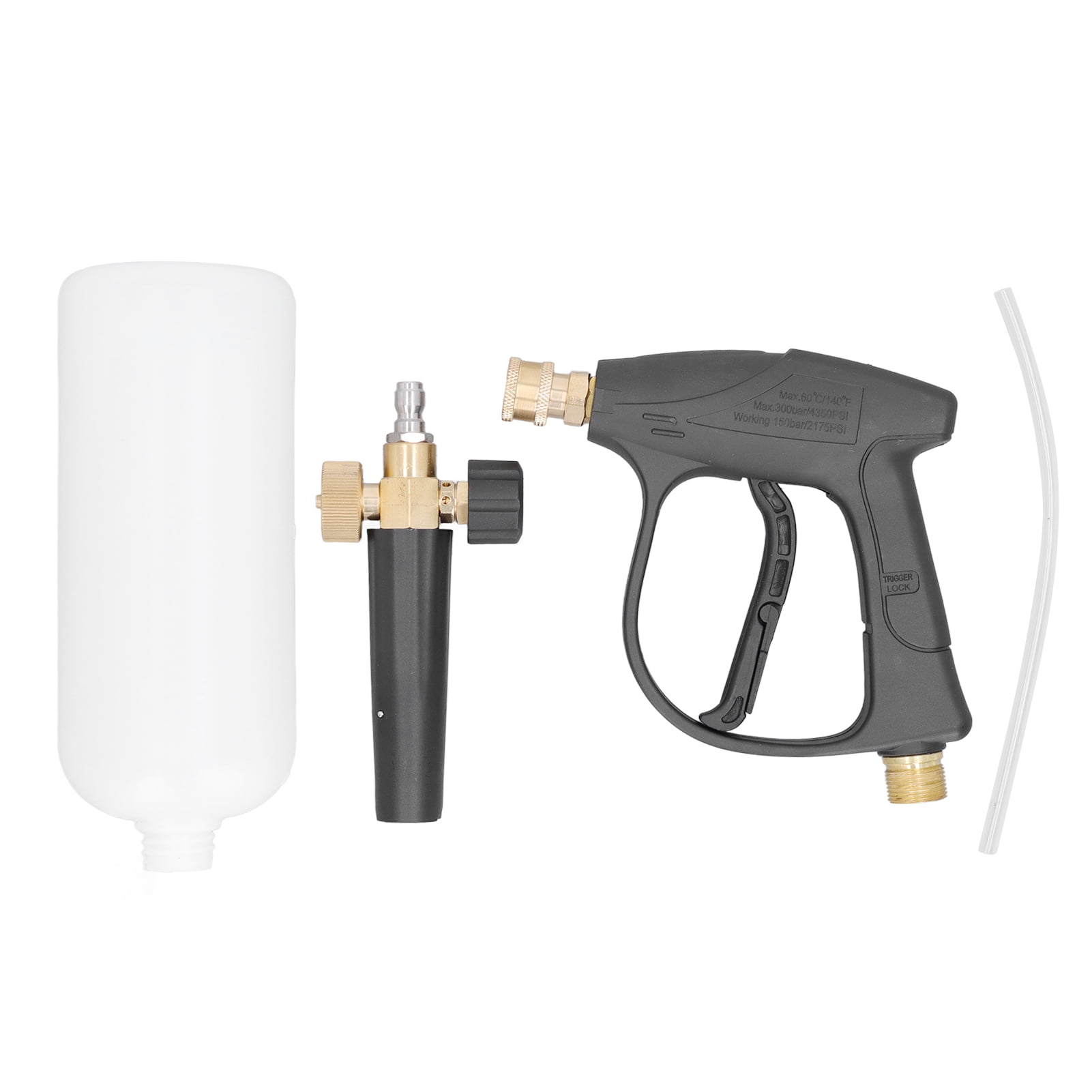 Foam Gun Adjustable Nozzle Brass Anti Leakage 33oz 1/4in Pressure