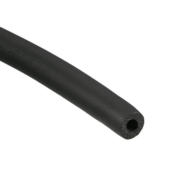 Foam Hose 4/8" x 3/8" Air Conditioner Heat Insulation Pipe Black 6 Foot Length