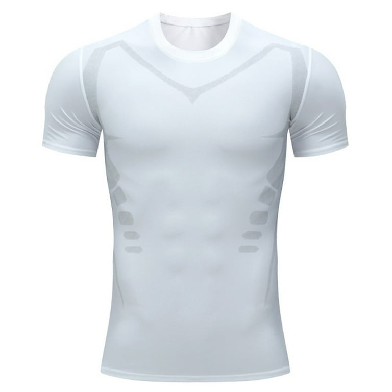 Foam House Slipper Men Compression Shirts Men Short Sleeve Base Layer  Undershirt Gear Workout T Shirt Deep V Neck T Shirts for Men 