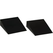 Foam Incline Stretch Wedge - Set Of 2, Black