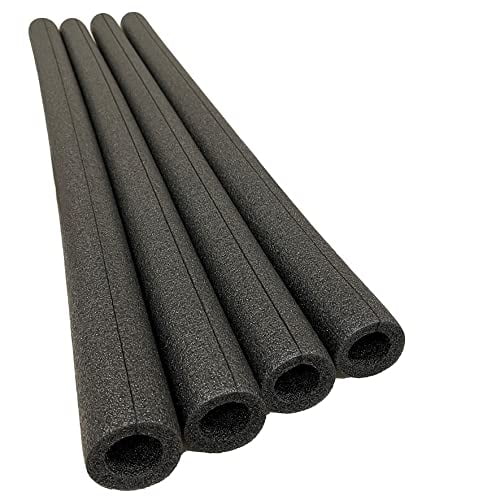 Foam King Foam Pipe Insulation Foam Tube for Pipe Covers - 4 Pack (1 inch)