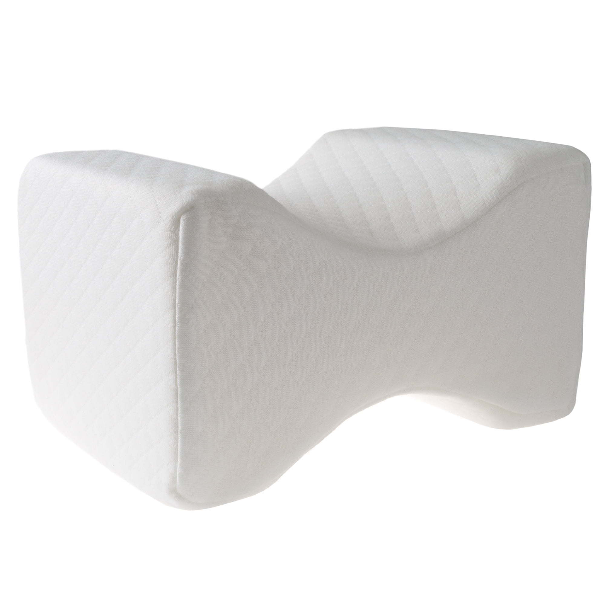 Knee Pillow for Side Sleepers - 100% Memory Foam Wedge Contour - Leg  Pillows for Sleeping - Spacer Cushion for Spine Alignment, Back Pain,  Pregnancy