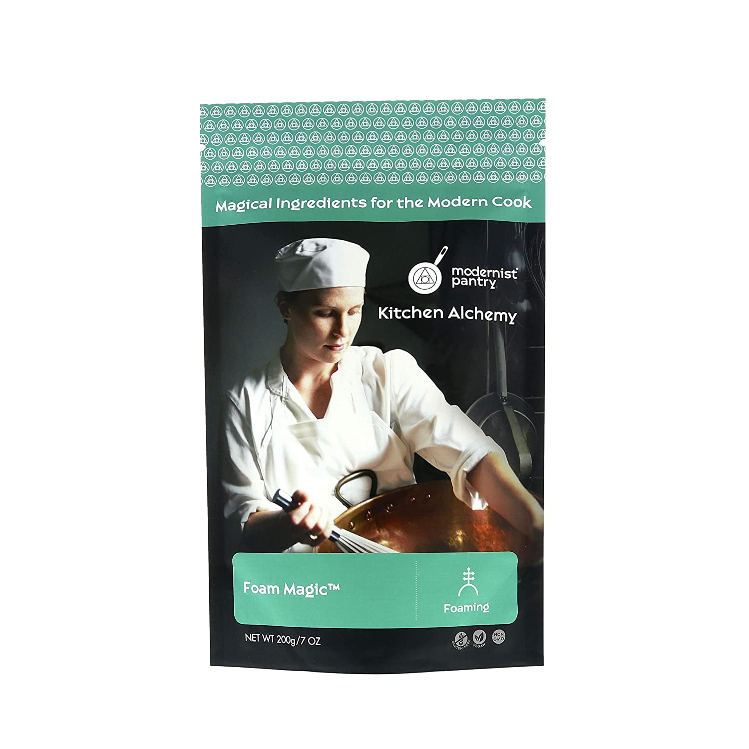 Foam Magic™ ⊘ NonGMO GlutenFree Vegan 200g/7oz (Create stable hot