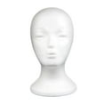 thumbnail image 1 of Foam Mannequin Head Hairpiece Stand Display Holder Sturdy Durable Lightweight Headphones Rack Foam Mannequin Stand for Home Salon Style G, 1 of 7