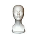 thumbnail image 1 of Foam Mannequin Head for Wigs, Wig Head Stand, Female Foam Wig Display for Hats, Glasses, and Hairstyling – 19.69" Head Circumference, 1 of 8