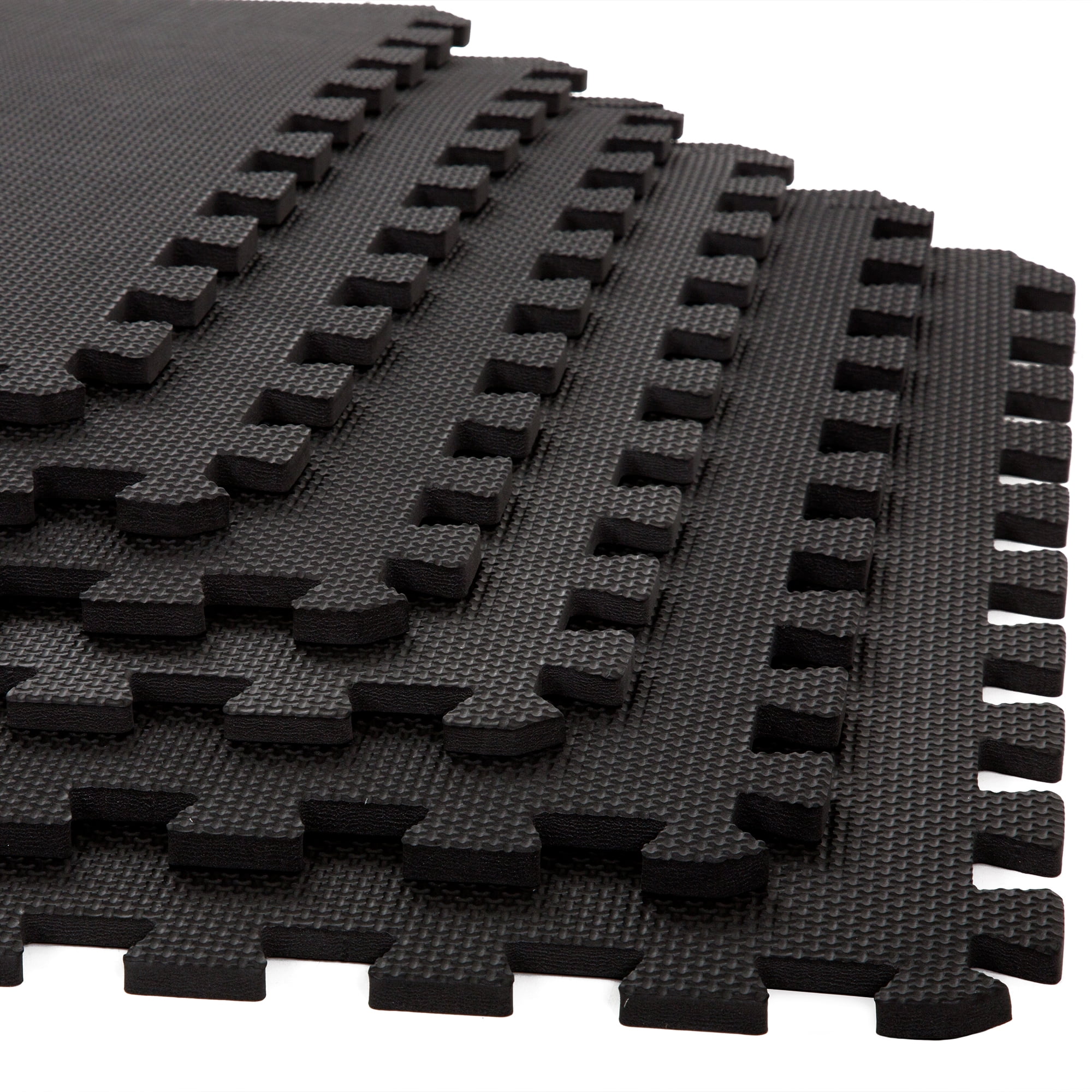 Foam Mat Floor Tiles 6PC Set - Interlocking EVA Foam Padding with Soft  Carpet Top for Exercise and Yoga by Stalwart (Gray) - On Sale - Bed Bath &  Beyond - 26062412