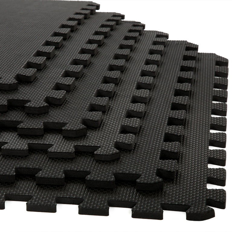 Foam Mat Floor Tiles, Interlocking Ultimate Comfort EVA Foam Padding by  Stalwart – Soft Flooring for Exercising, Yoga, Camping, Kids, Babies,  Playroom