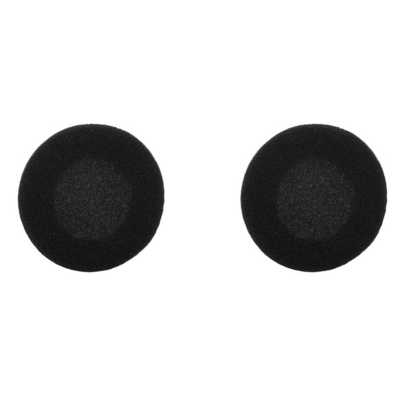 Foam Pad Ear Pad Cover for Headphone (Black, 50mm, Packet Of 2 Pcs) soft foam sponge Black,2 x Headphone Cover