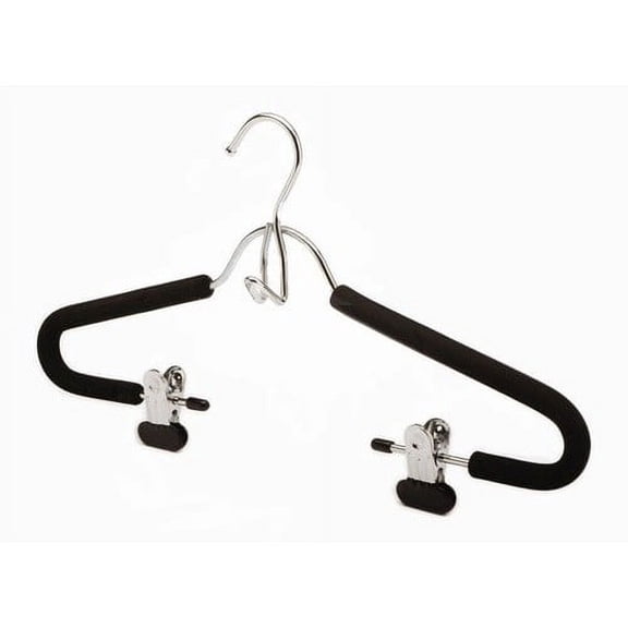 Only Hangers Foam Padded Metal Hanger Vinyl coated w/ Clips