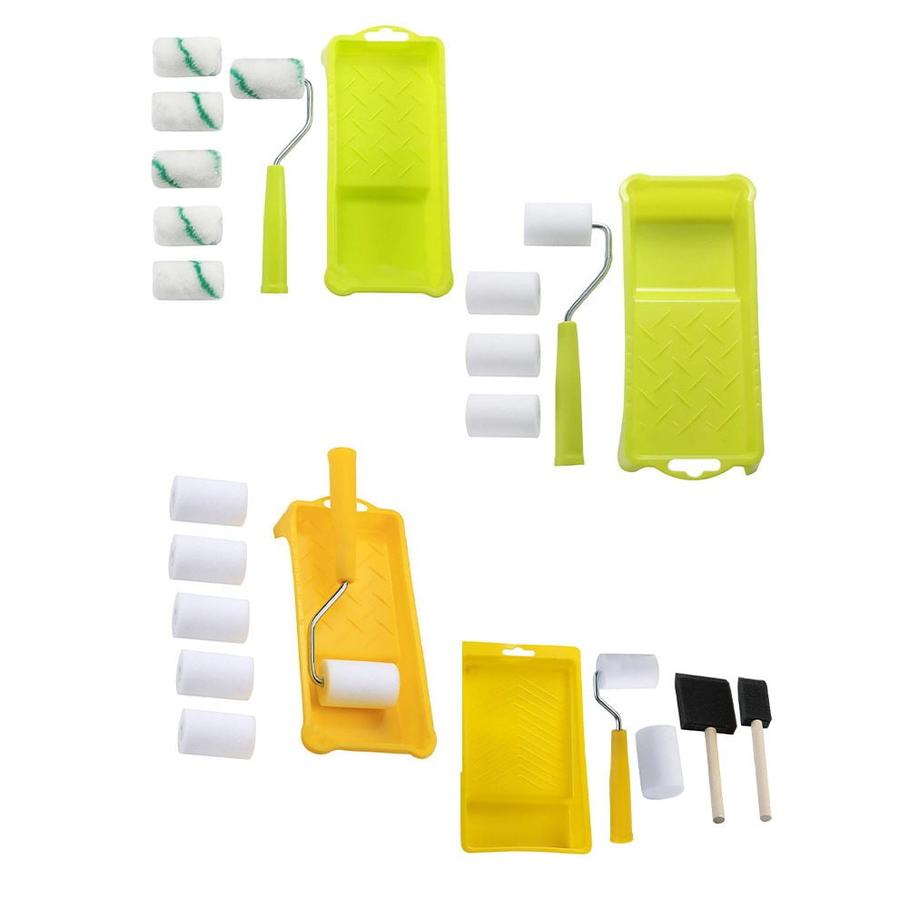 Foam Paint Roller 2 Inch Small Paint Roller Tray Set for Painting ...