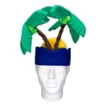 thumbnail image 1 of Foam Party Hats Coconut Trees Headband - Beach Headband - Marine Headband - Photo Booth Props, 1 of 4