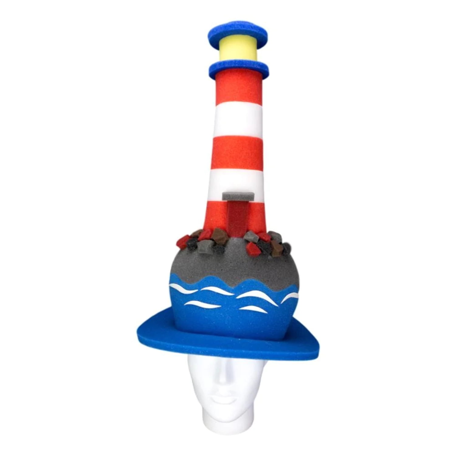 Foam Party Hats Lighthouse Hat - Lighthouse Party Hat - Beach Decor Hat ...