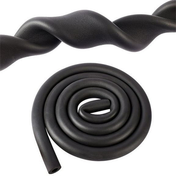 Foam Pipe Insulation Tubing,Happon 0.24"(6mm) ID Pipe Insulation Foam Tube,Foam Pipe Insulation for Pipe Freeze Protection and Sharp Edge Protection