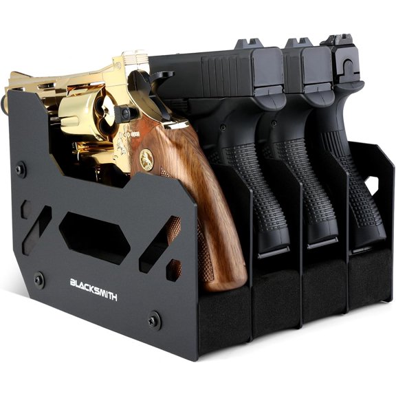 Foam Pistol Rack for Gun Safe Gun Accessories Storage Firearm Handgun Rack Revolver Pistols Holder