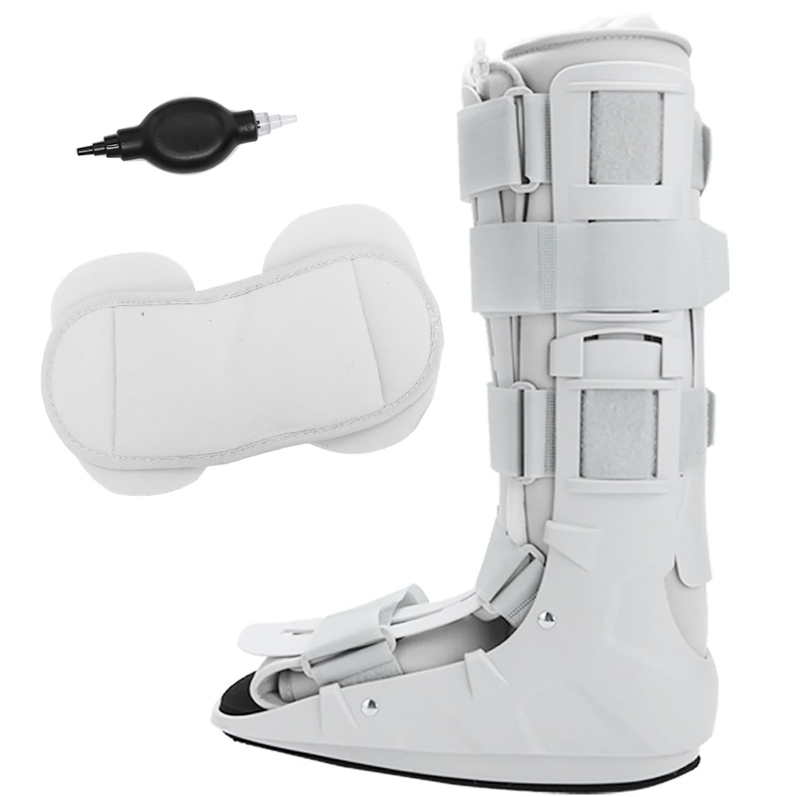 Foam Pneumatic Walking Boot Ankle Strap Support Foot Orthosis Plantar