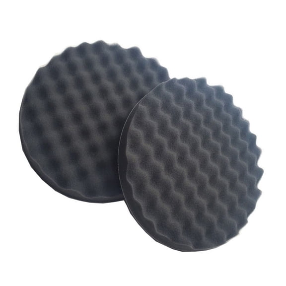 Foam Polishing Pad 2PCS 8inch Buffing Waxing Polishing Disc Parts For Removes Compound Swirl Marks Fine Paint Surface Defects