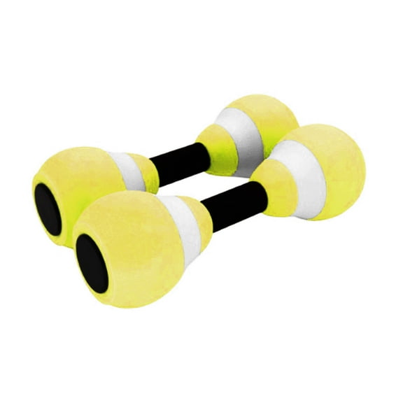 Foam Pool Fitness Weights Pool Exercise Equipment with Padded Grip for Water Aerobics, Aquatics Dumbbells, Water Weights