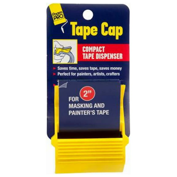 Foam Pro 148 Compact Tape Dispenser, Fits 2-In. Masking & Painter's Tape Rolls - Quantity 30