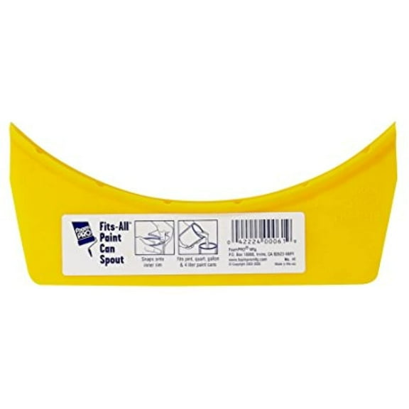 FoamPro Fits-All Snap-On Paint Can Pourer 61 Pack of 50