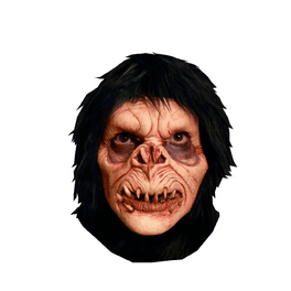 Foam Latex Werewolf Head Prosthetic Adult Brown Foam Latex Werewolf Head Prosthetic Adult Brown