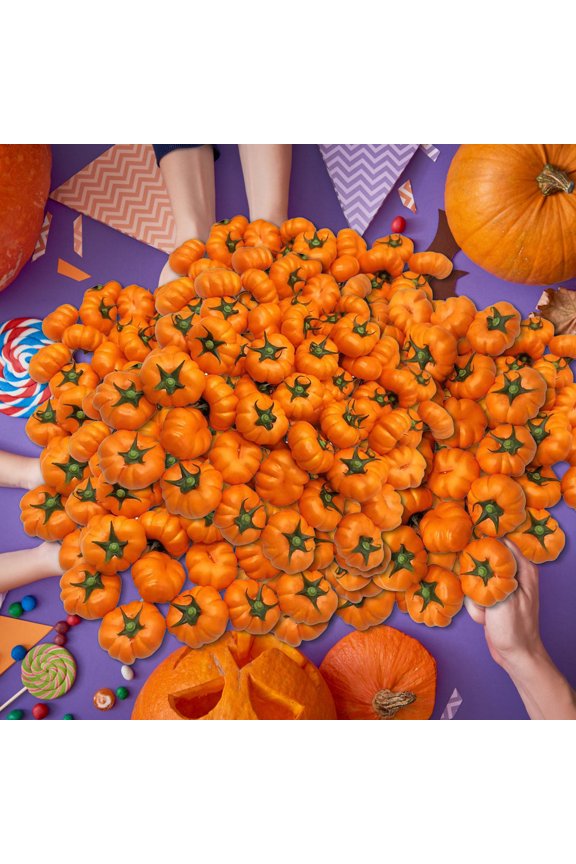 Foam Pumpkin Decor, Crooked Halloween Christmas Model, Lightweight Fake Gourd, Spooky Fall Centerpiece, Haunted Harvest Display