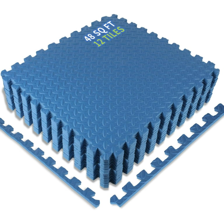 Foam Puzzle Mat, 12 Tiles 24