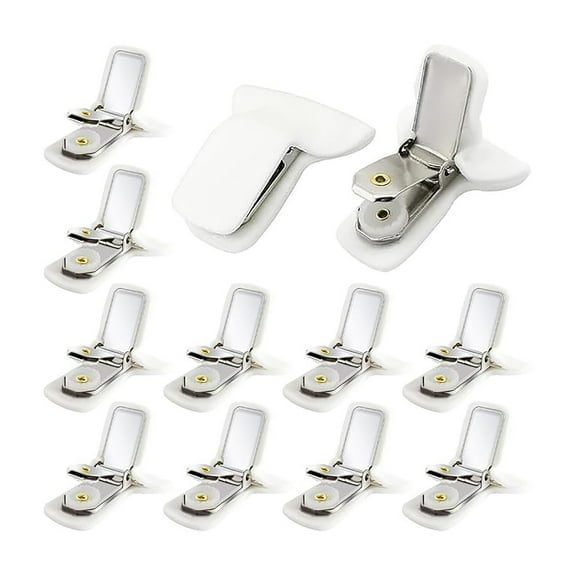 Foam Quilt Clip Set | Non-Slip Bed Sheet Grip | High-Elastic Durable Fastener for Bedding Tablecloths Sofa Covers | Soft & Reusable Household Fixator | 12 Pack