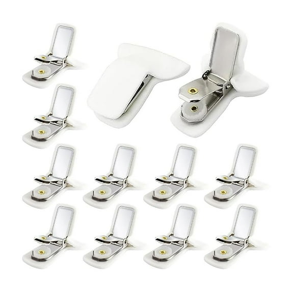 Foam Quilt Grip Clip | Non-Slip Sheet Fastener | High Elasticity | Secure Bedding Holder | Multi-Purpose for Sheets Tablecloths Sofa Covers | Eco-Friendly Reusable | Pack of 12