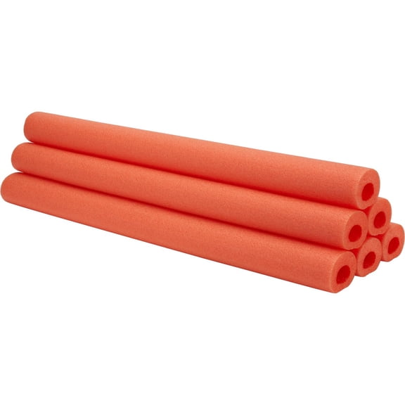 Foam Roll Bar/Cage Padding, Set of 6, Orange, 36 Inch