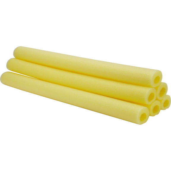 Foam Roll Bar/Cage Padding, Set of 6, Yellow, 36 Inch