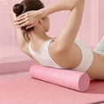 thumbnail image 1 of Foam Roller EVA High Density Massage Roller for Muscle Relief Yoga Fitness Recovery Soft Textured Exercise Pole for Home Gym 17.7 x 3.9 Inch, 1 of 4