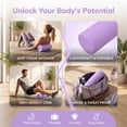 thumbnail image 1 of Foam Roller, High-Density EVA Deep Tissue Muscle Massage Roller for Back Legs Yoga Pilates Exercise by MPOISVA, 1 of 8