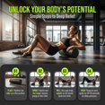 thumbnail image 1 of Foam Roller, High-Density EVA Deep Tissue Muscle Massage Roller for Back Legs Yoga Pilates Exercise by MPOISVA, 1 of 7