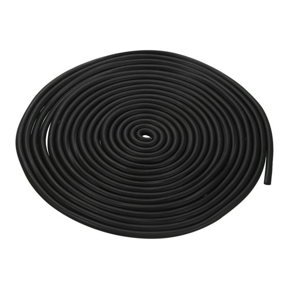 Foam Rubber Weather Seal Strip, 10mm(25/64") Diameter 10 Meters (32.81Ft) Long Round EPDM Rubber