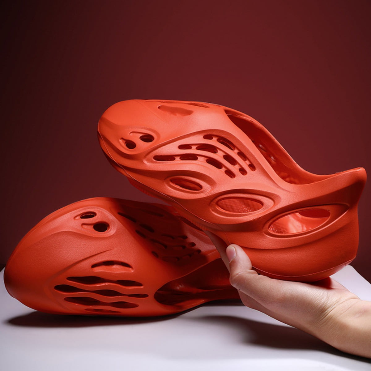 Foam Runner Shoes For Women Men, Cloud Slides Slippers Walking Sneakers