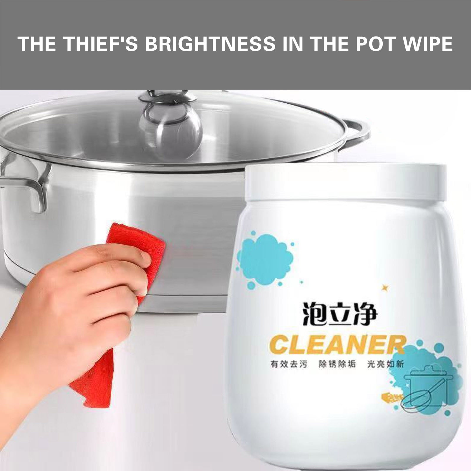 Foam Rust Remover Kitchen AllPurpose Cleaning Powder, Kitchen Instant