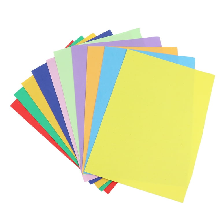Foam Sheets Paper Craft Eva Sponge Colorful Form Crafts Diy Sheet