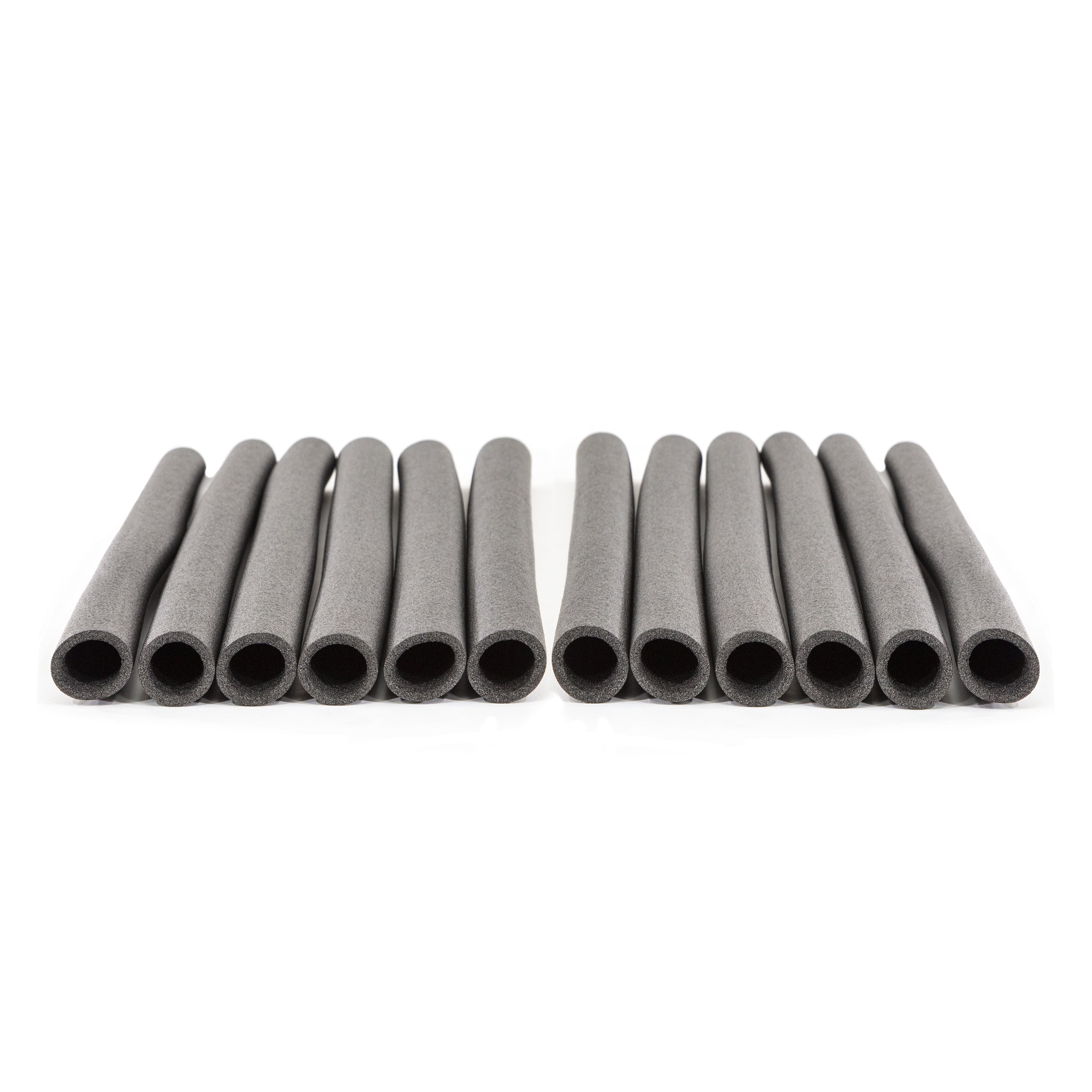 Skywalker Trampolines Replacement Enclosure Foam Sleeves (Set of 12) - Grey Protective Padding Covers for Safety Net Poles