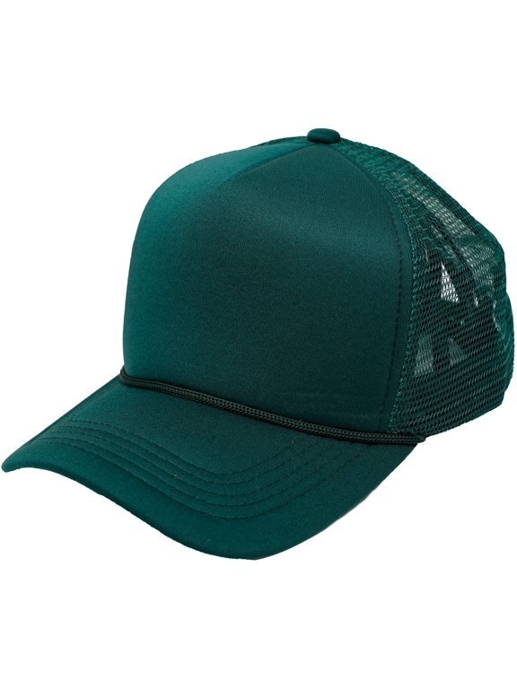 Foam Snapback Trucker Hat - Forest