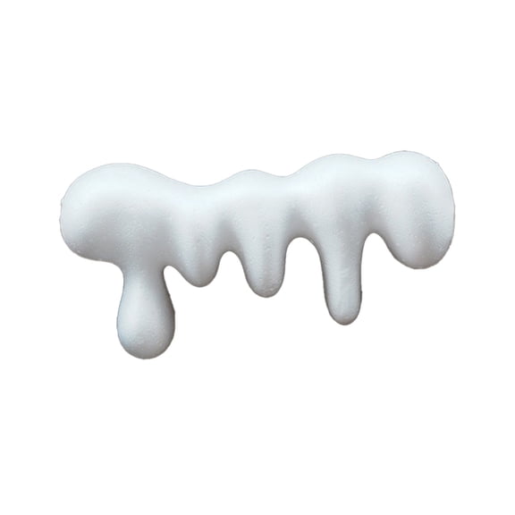 Foam Snow Icicle Roof Decoration Snow Drift For Eaves Window Door Frame Christmas Holiday Home Decoration Craft And Everyday Home Use For Christmas Home Decoration