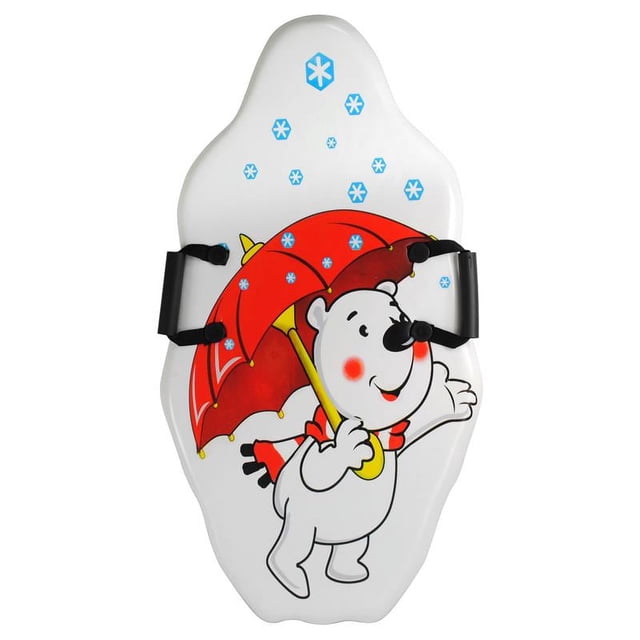 Foam Snow Sled White