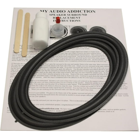 Foam Speaker Repair Kit for Lexus 6x9 Mark Levinson Door Speakers 86160-0W560