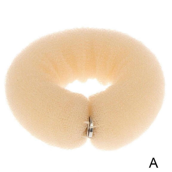 Foam Sponge Hair Styling Donuts Bun Maker Former French Tool 2024 Twist J6L9