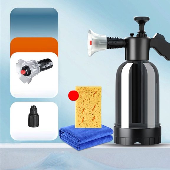 Foam Sprayer, Foaming Pump Blaster Hand Pressure Snow Foam Sprayer Water Sprayer