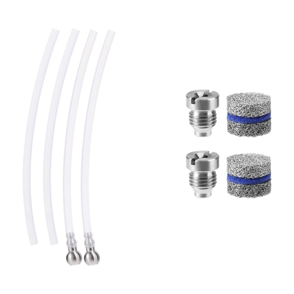 Foam Sprayer Orifice Nozzle and Foam Maker Meshes Set for Foam Sprayer Replacement Thread Nozzle Tip and Mesh Filter