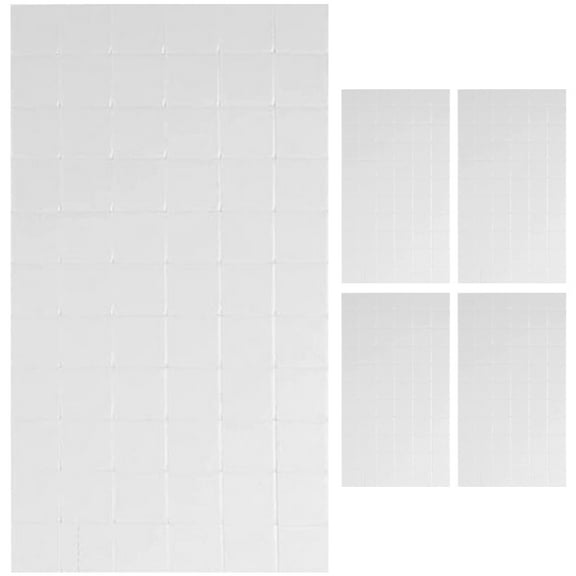 Foam Squares5 Sheets Foam Dots Squares Dual-Adhesive Foam Mount for Scrapbook DIY Crafts Office Supplies
