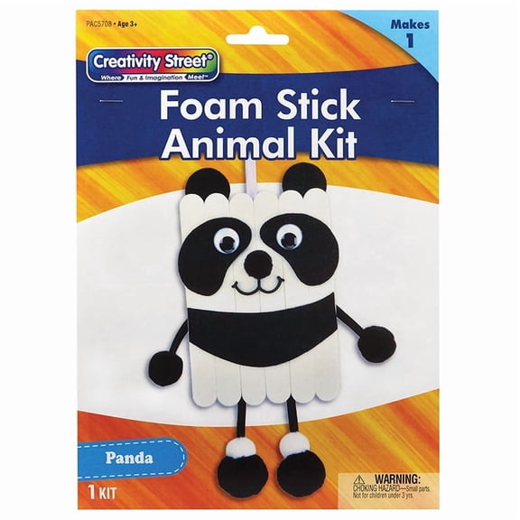 Creativity Street Foam Stick Animal Kit - Panda