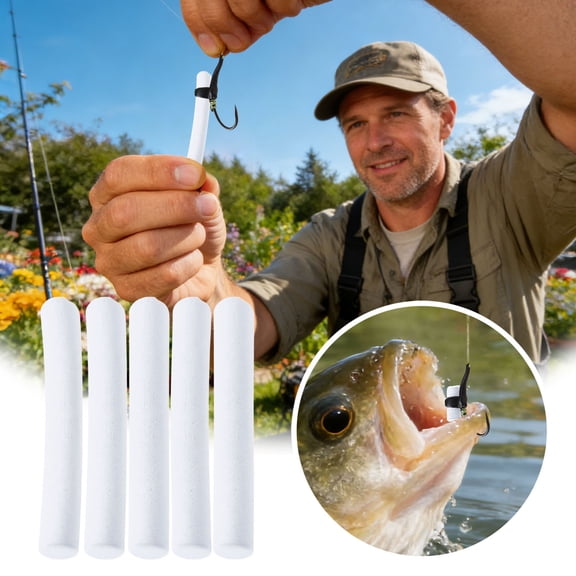 Foam Stick For Enhanced Presentation And Ice Float Suit for Men Stuff for Drop Shot Large Tackle Boxes for Ice Console Roster Tales for Halibut Rigs for Saltwater Surf Gear Women Gear Ice Gadgets