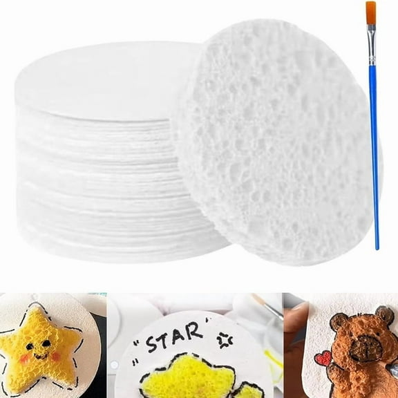 Foam Texture Painting Paper, Blank Puffy for Crafts, Handicraft Paper B